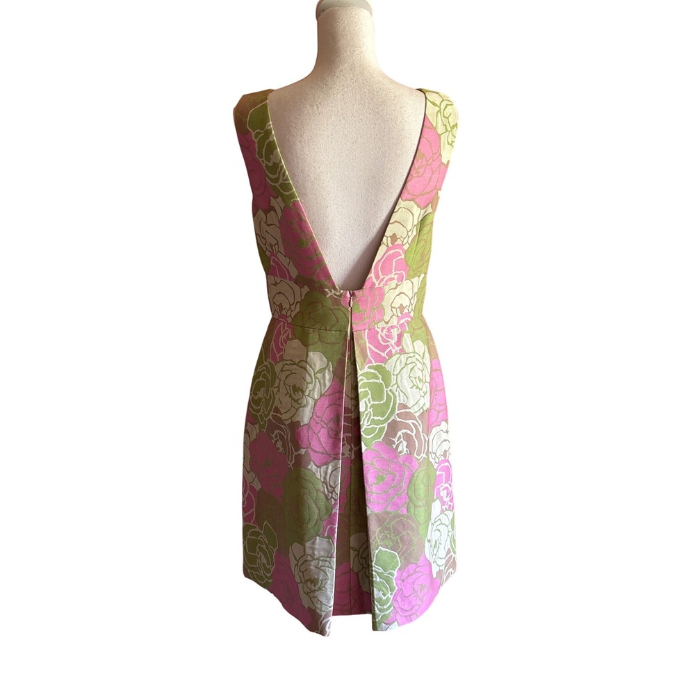 Barneys New York Silk Cotton Dress, Palm Beach, 60s style, Jackie O, ladylike